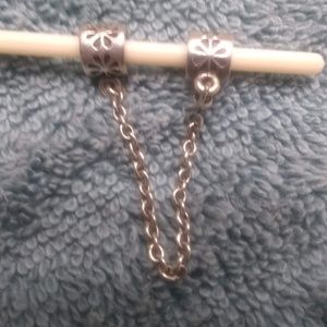 Pandora flower safety chain